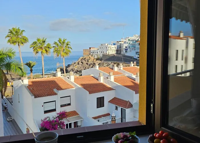 아파트 Family Flat With 3 Bedrooms And Balcony Near Gigantes And Ocean *