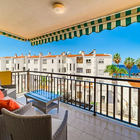 Family Flat With 3 Bedrooms And Balcony Near Gigantes And Ocean Lägenhet